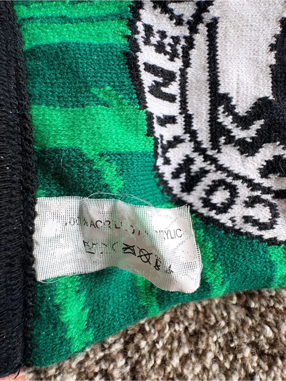 Portland Timbers Green & Yellow Scarf